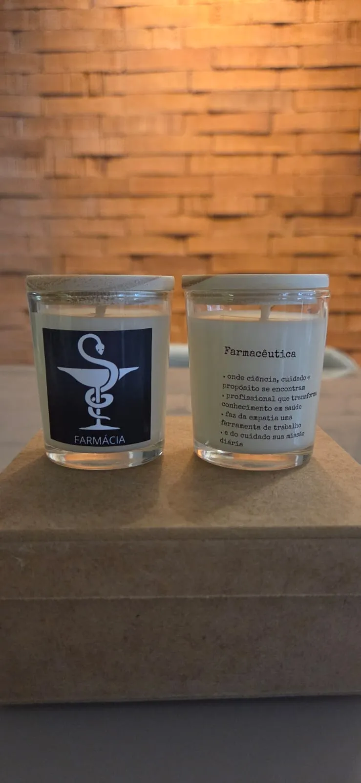 Caixa MDF com 2 velas 60 g, foto 4
