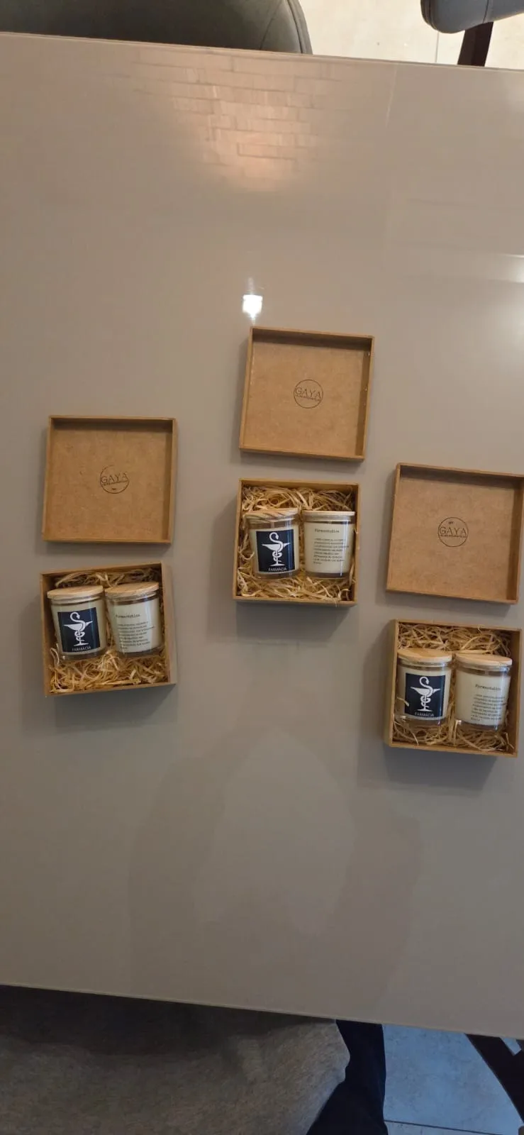 Caixa MDF com 2 velas 60 g, foto 5