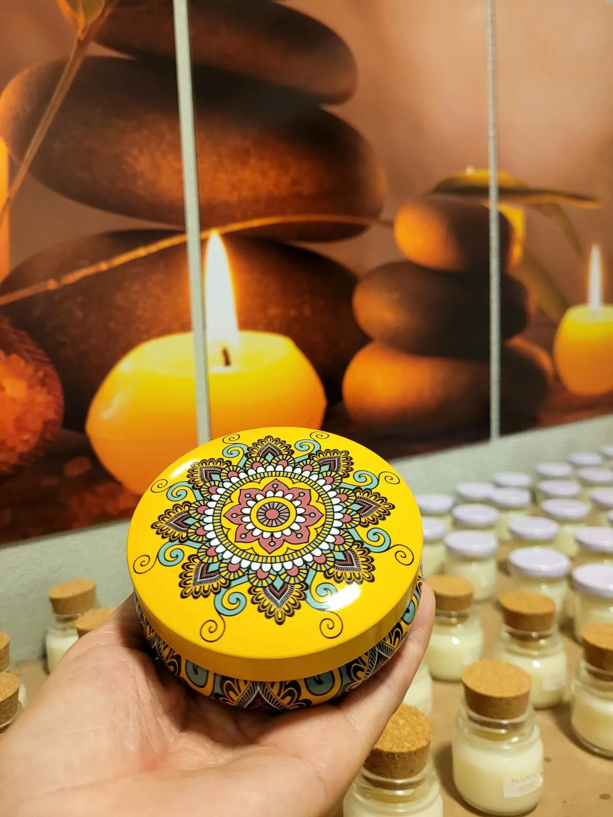 Vela mandala 120 g, foto 3