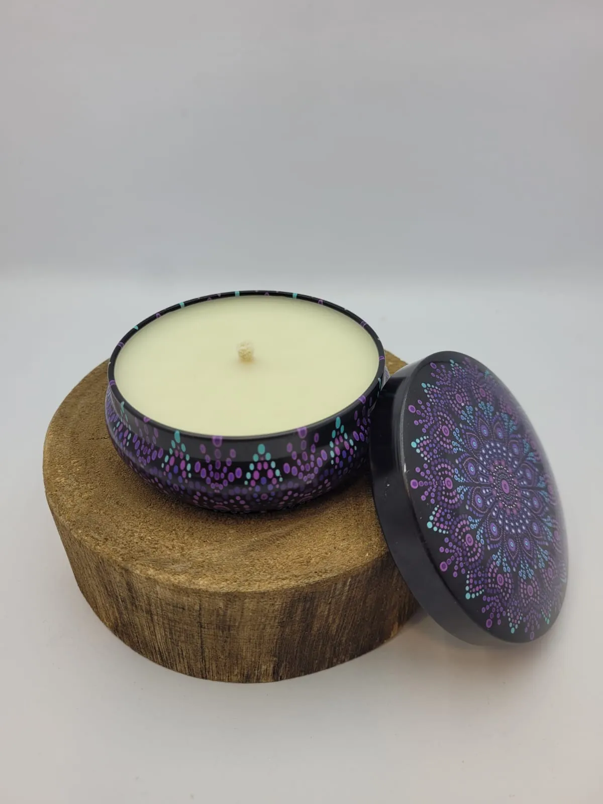 Box com 3 velas (200 g, mandala 120 g e 30 g), foto 3