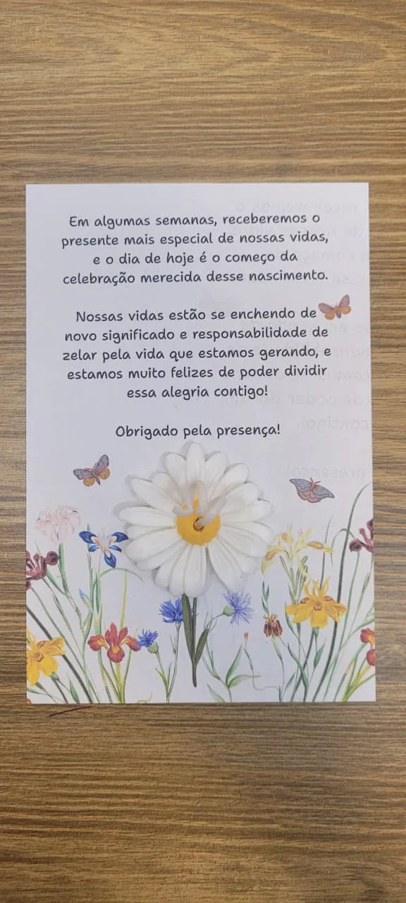 Card com vela margarida, foto 7