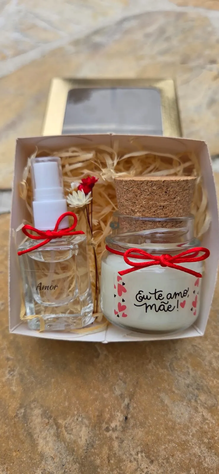 Box com vela 30 g e mini home spray, foto 2