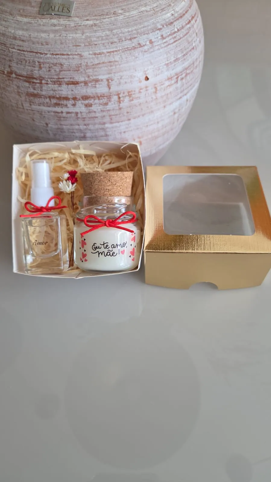 Box com vela 30 g e mini home spray, foto 3