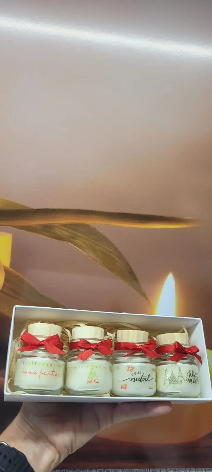Kit 4 velas aromáticas 30 g, foto 3