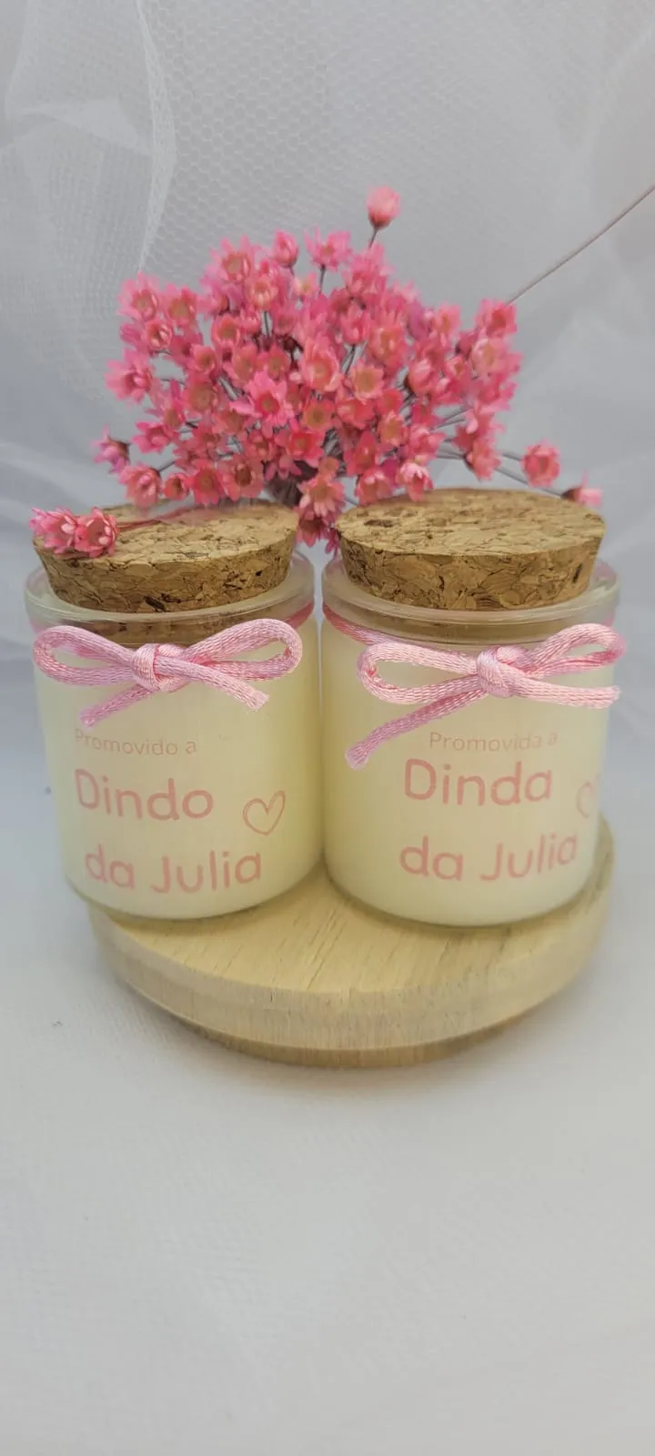 Vela 40 g personalizada