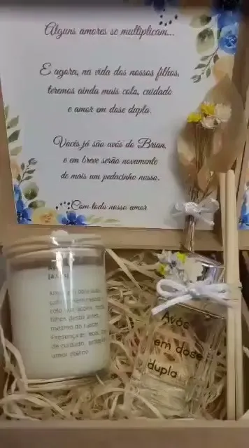 Box MDF com vela 70 g e difusor, foto 10