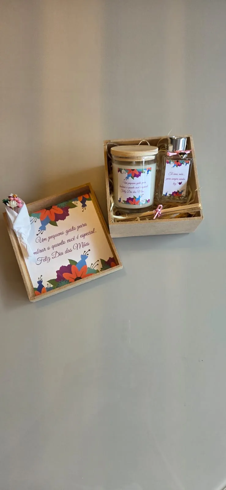 Box MDF com vela 70 g e difusor, foto 5