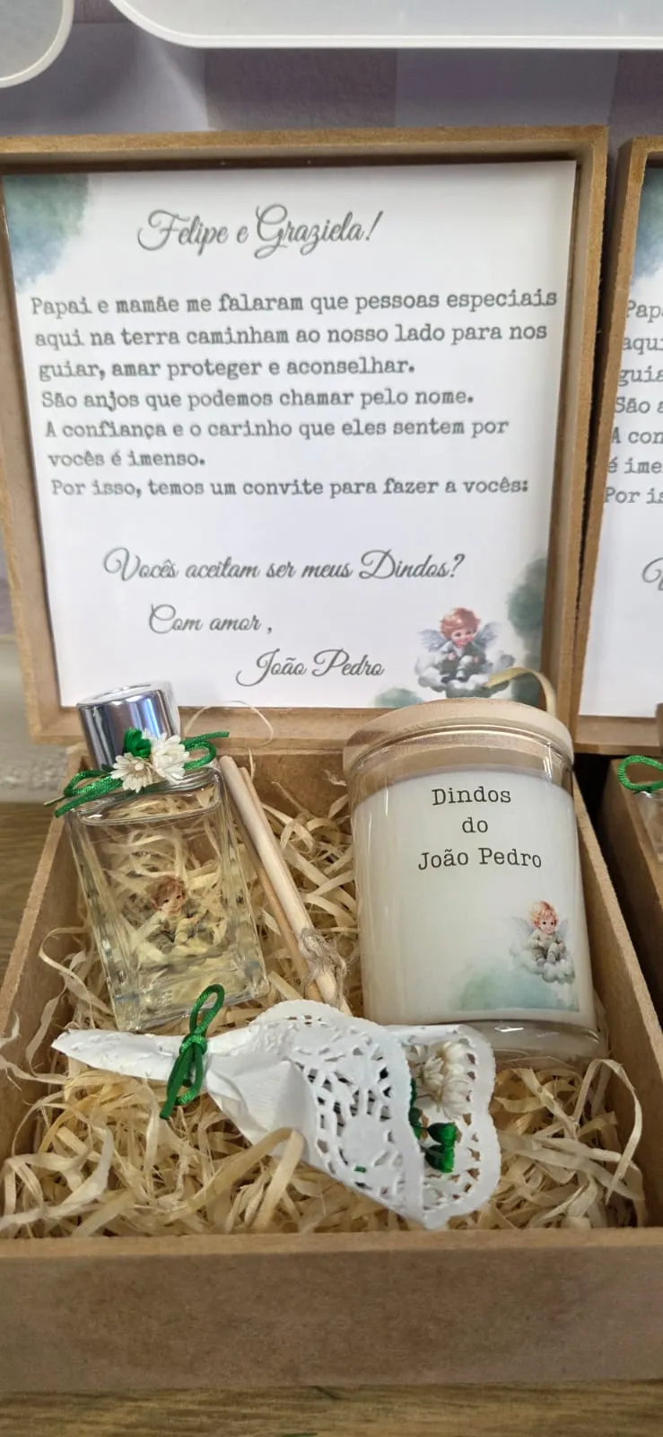 Box MDF com vela 70 g e difusor, foto 8