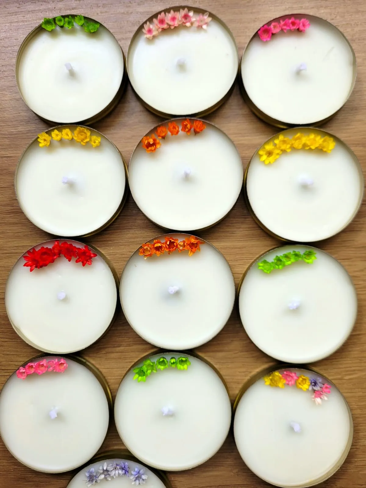 Mini velas personalizadas