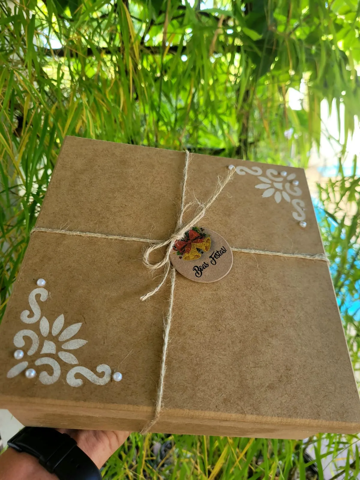 Box MDF com velas 200 g e 50 g, foto 4