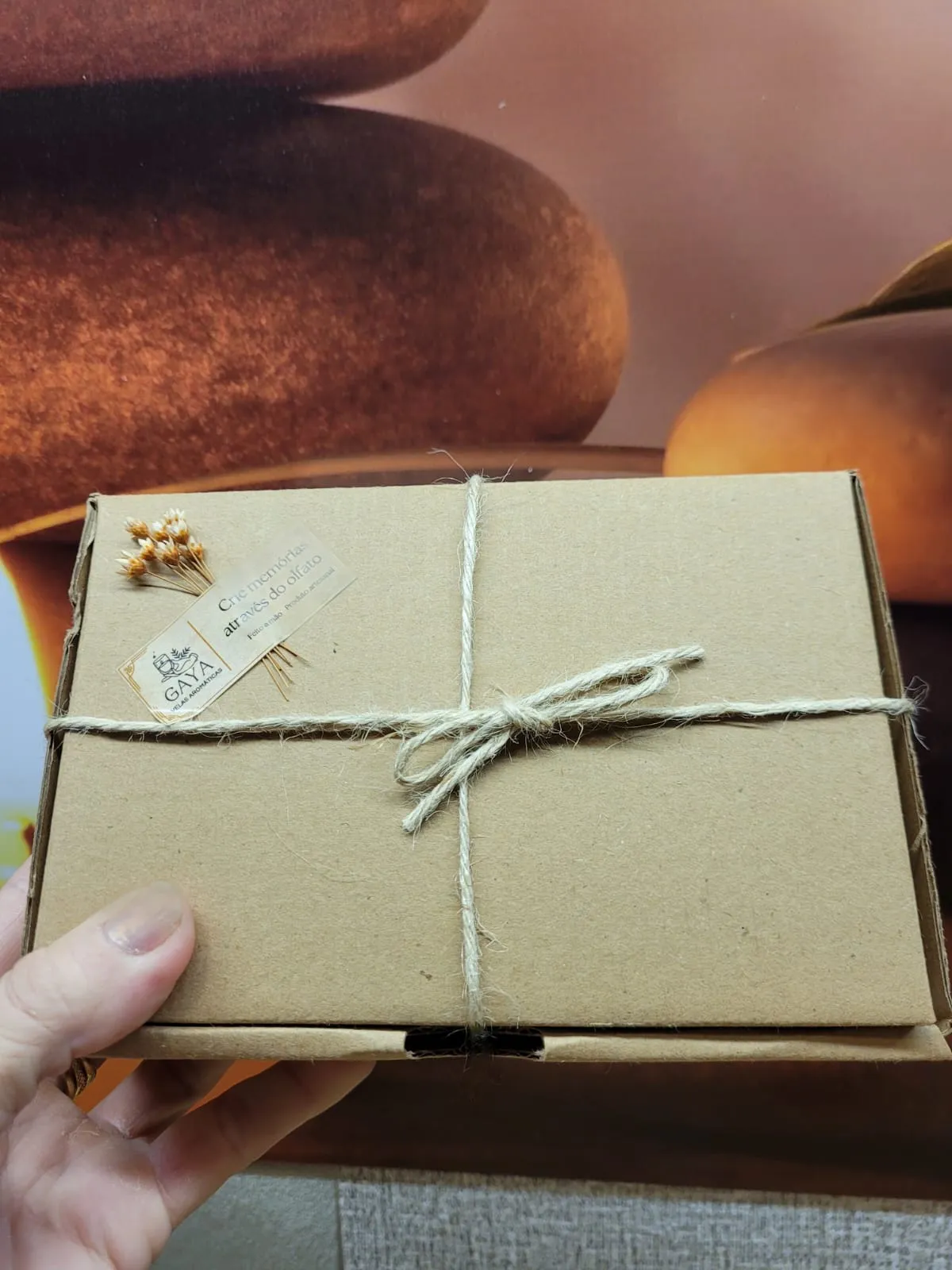 Box com vela mandala 120 g e vela 30 g, foto 3