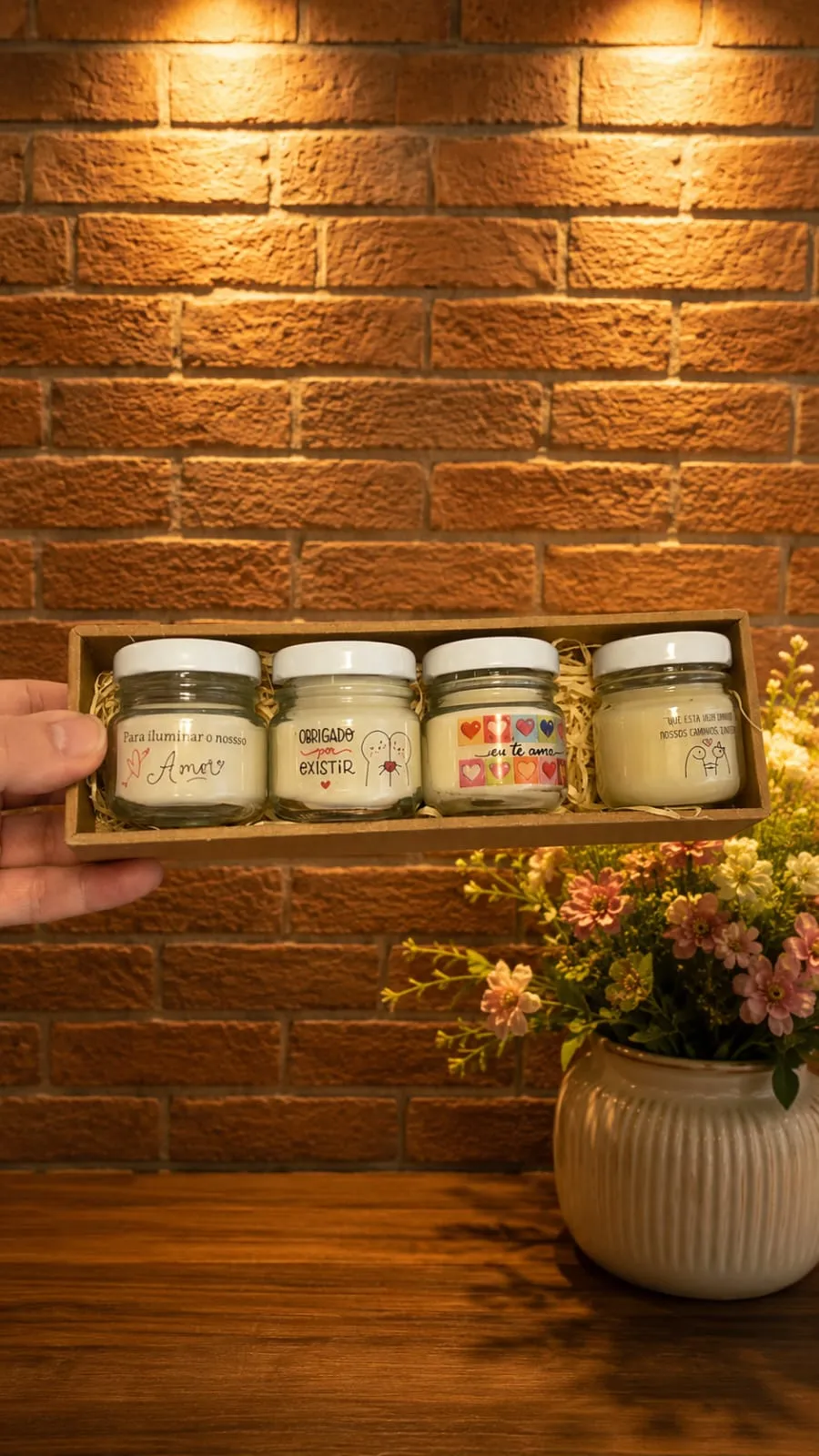 Kit 4 aromas em box MDF, foto 5