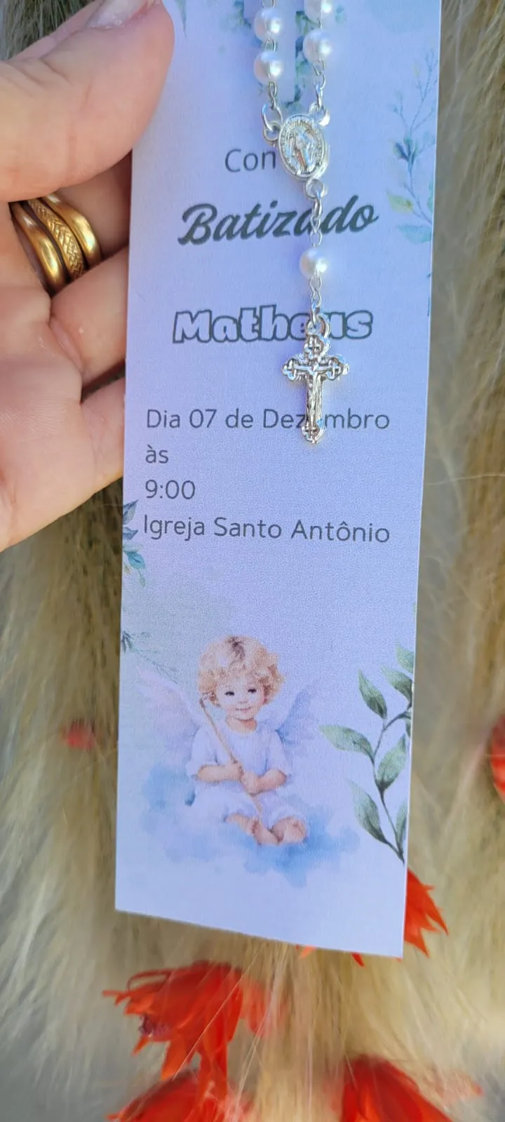 Card personalizado com terço, foto 2