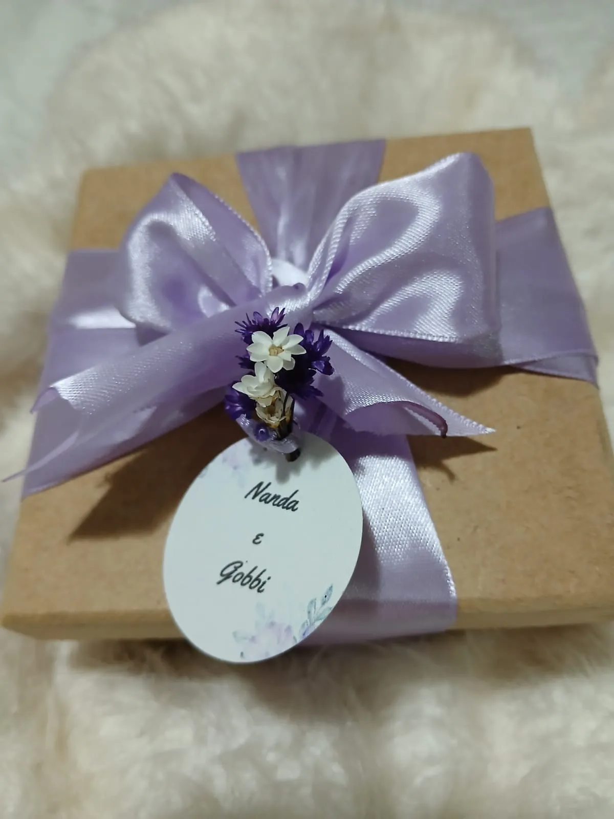Caixa MDF com vela 30 g e card, foto 2
