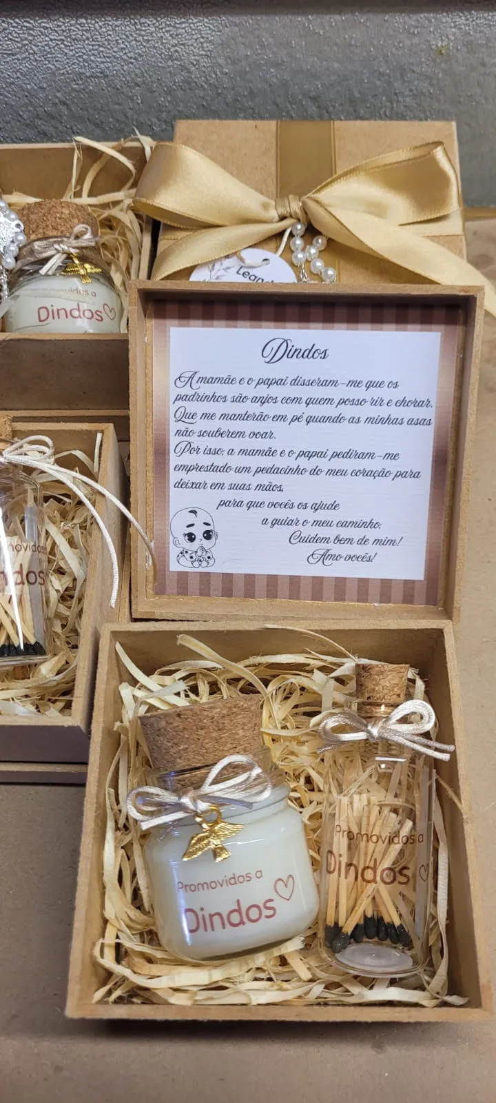 Caixa MDF com vela 30 g e card, foto 6